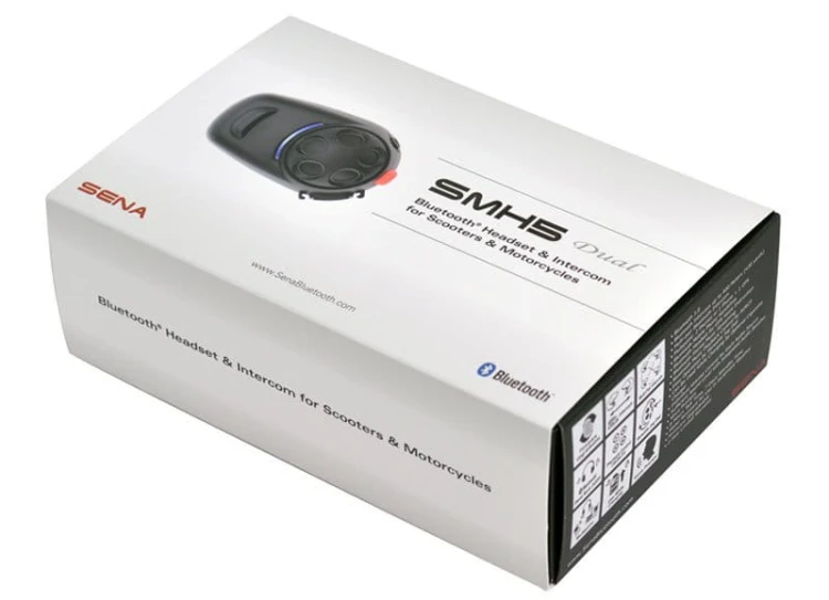Interkom Bluetooth Sena SMH5 Dual 2szt
