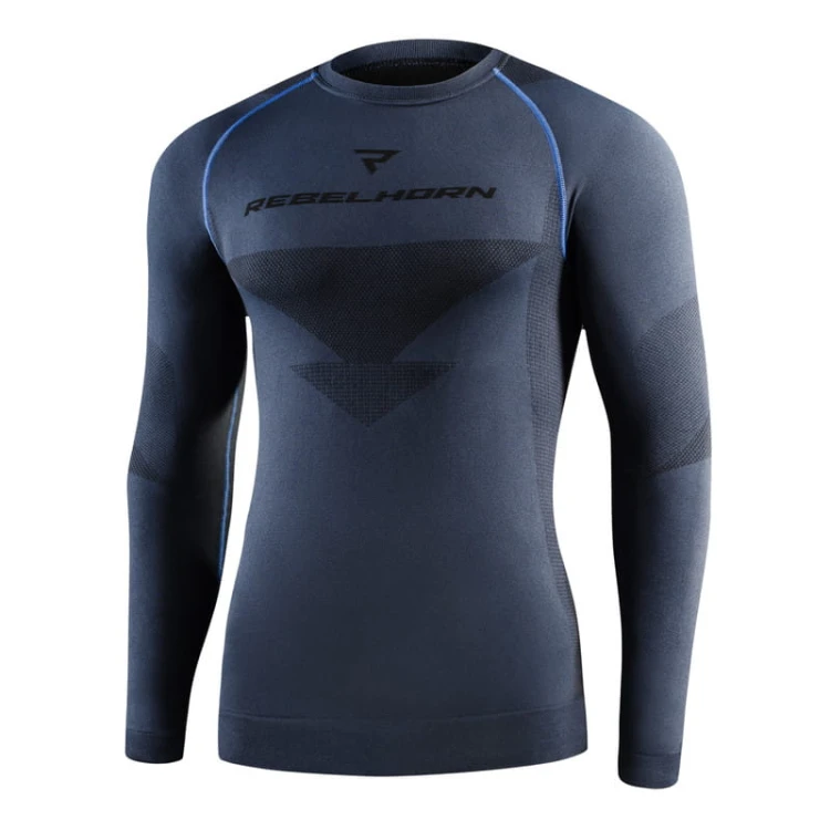 Koszulka termoaktywna Rebelhorn Freeze Grey/Black