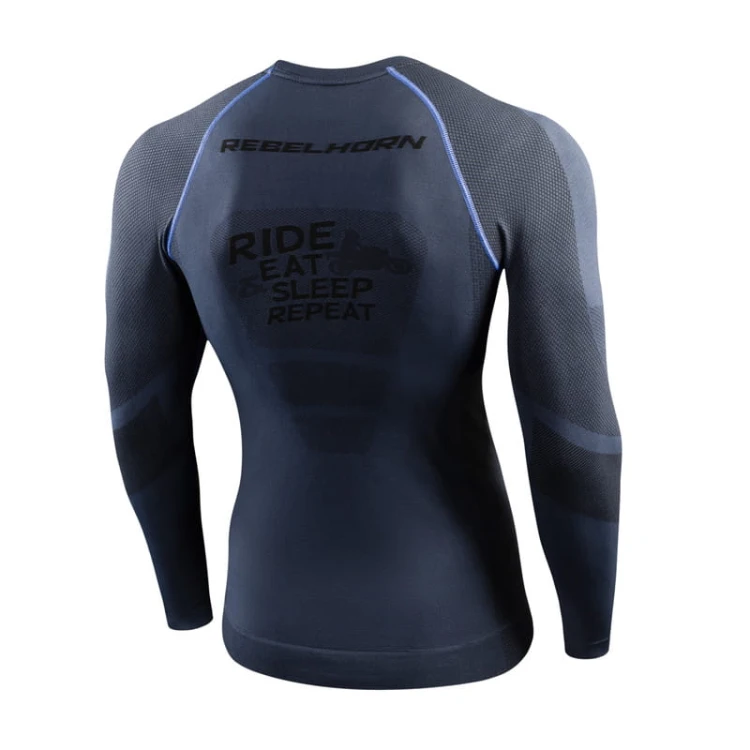 Koszulka termoaktywna Rebelhorn Freeze Grey/Black