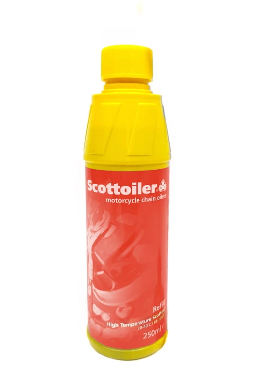 Olej do olejarek Scottoiler czerwony 0,25 L