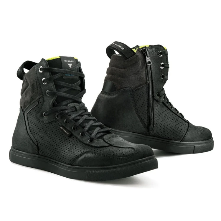 Buty motocyklowe SHIMA Rebel WP Black