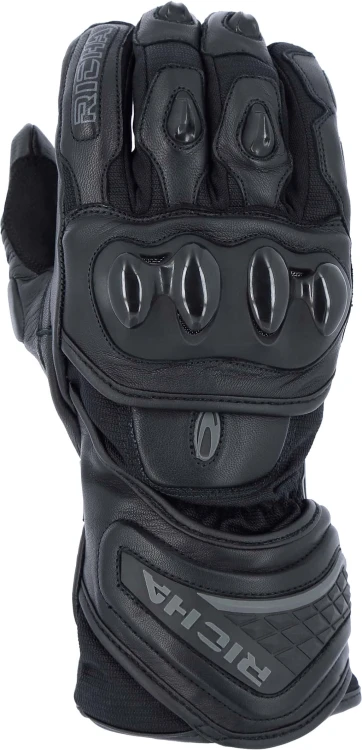 Rękawice motocyklowe Richa Warrior Evo Black