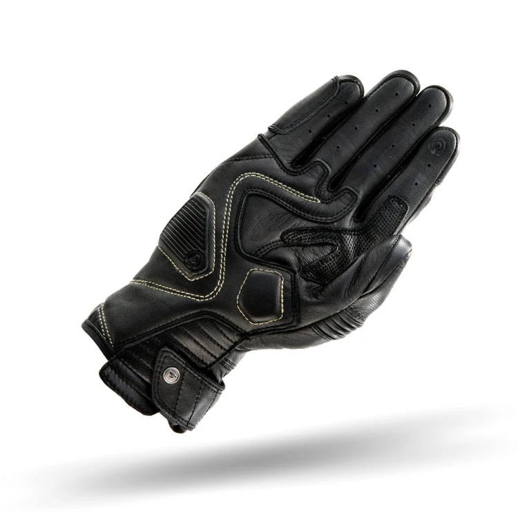 Rękawice skórzane Shima Aviator Black