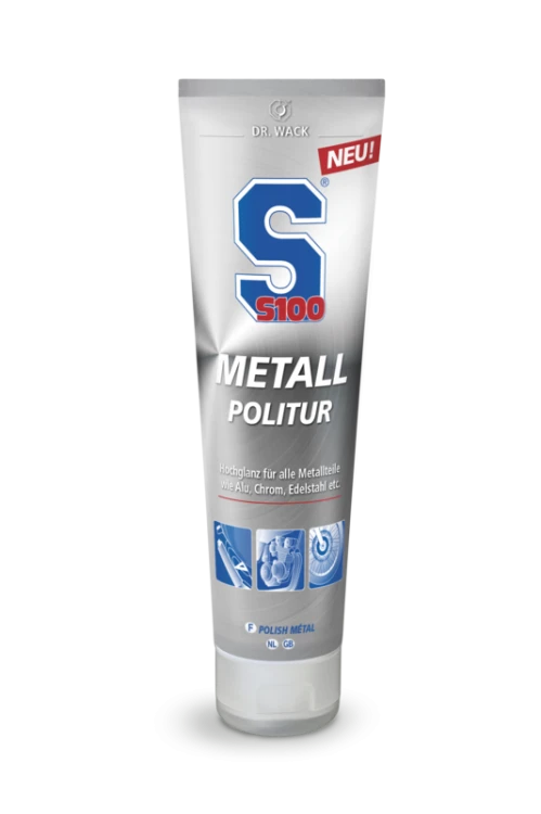 S100 METALL POLITUR Pasta polerująca do powierzchni metalowych 100ml