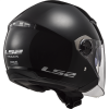 Kask motocyklowy otwarty LS2 OF569.2 Track Black