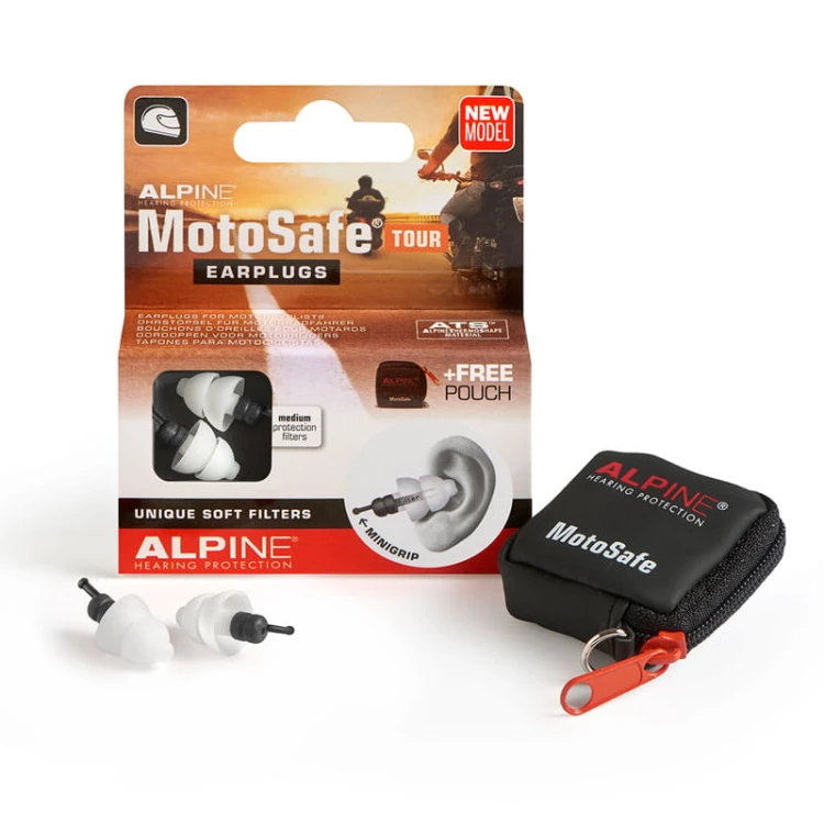 Zatyczki motocyklowe Alpine MotoSafe Tour