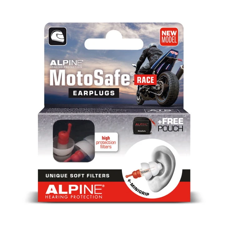 Zatyczki motocyklowe Alpine MotoSafe Race
