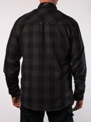 Kurtka koszula Broger Alaska Black/Grey