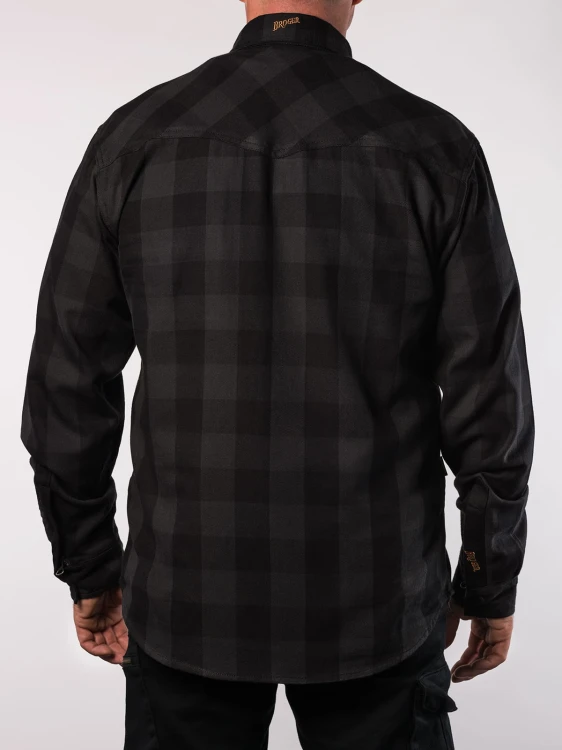 Kurtka koszula Broger Alaska Black/Grey