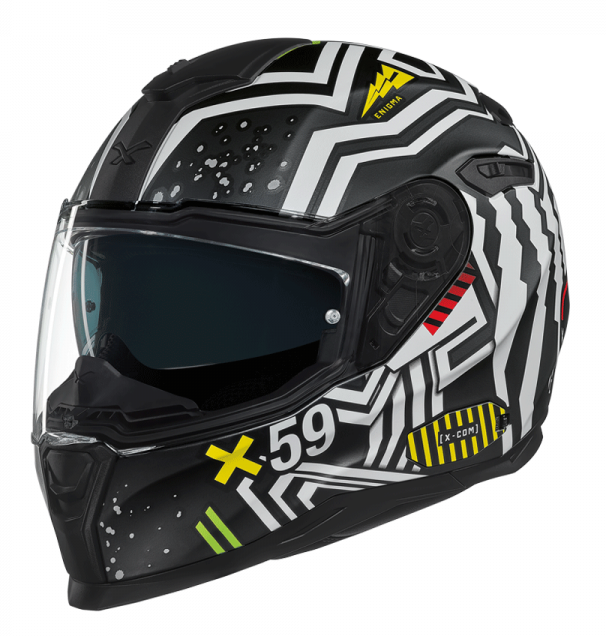 Kask NEXX SX.100 Enigma Black/White