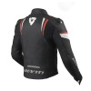 Kurtka Rev'it! Glide Black Neon-Red