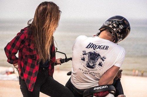 Kurtka koszula Broger Alaska Lady Red