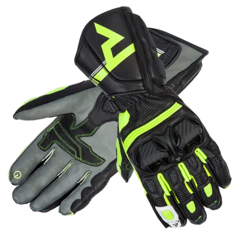 Rękawice Rebelhorn ST Long Black/Grey/Flo Yellow