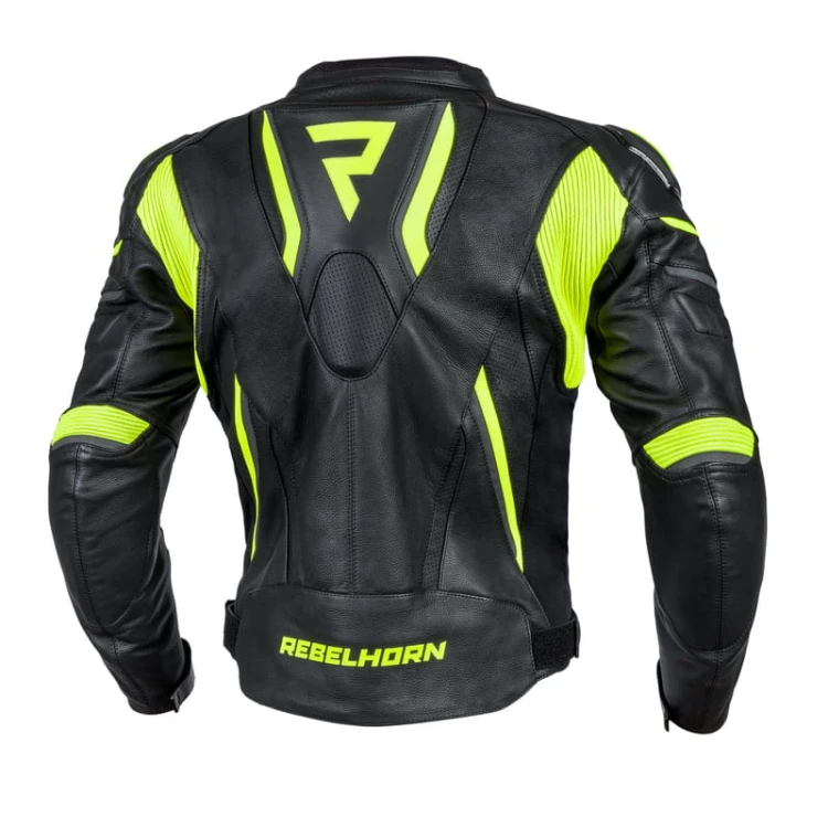 Kurtka Rebelhorn Fighter Black/Flo Yellow
