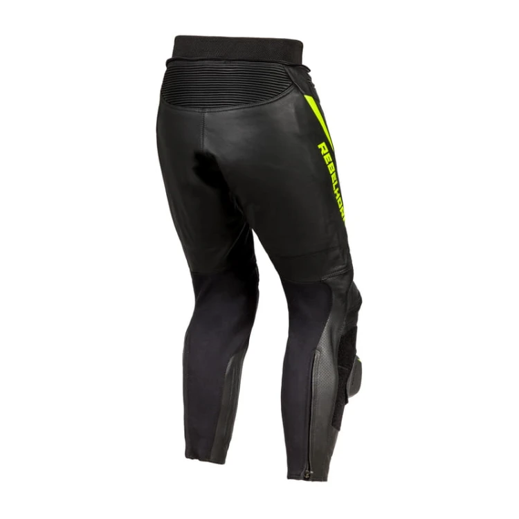 Spodnie Rebelhorn Fighter Black/Flo Yellow