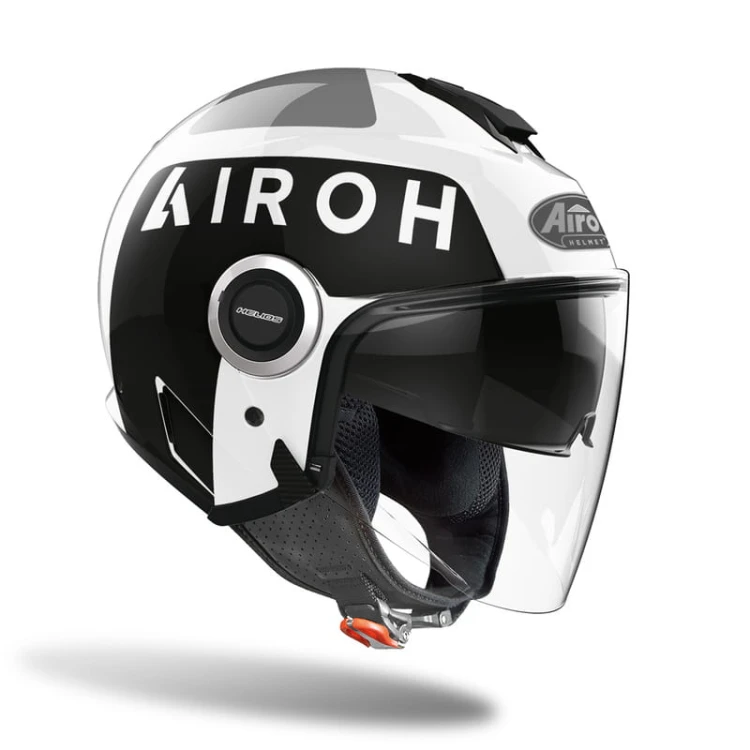 Kask AIROH HELIOS Up White Gloss