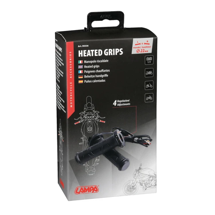 Podgrzewane manetki LAMPA 90536 22mm