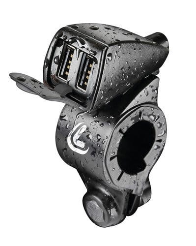 Motocyklowe gniazdo USB Lampa Usb-Fix Trek