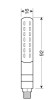 Kierunkowskazy przednie LAMPA 90478 Linia SQ 12V LED sekwencyjne