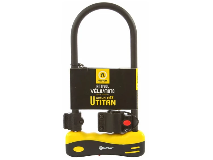 Zapięcie U-LOCK AUVRAY TITAN 320 z uchwytem