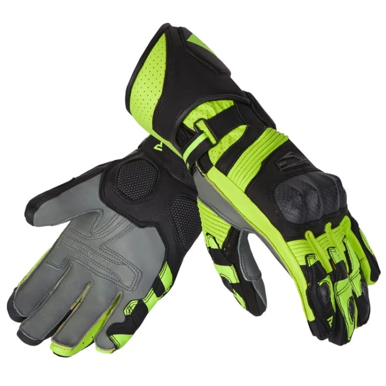 Rękawice skórzane Rebelhorn Fighter Black-Fluo Yellow.jpg