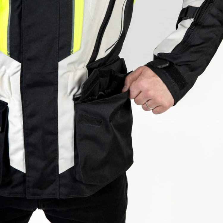 Kurtka Tekstylna Ozone Sahara Black-Grey-Fluo Yellow#5.jpg