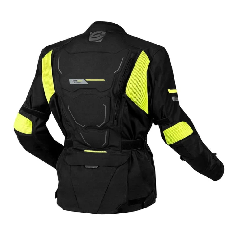 Kurtka Tekstylna Ozone Sahara Black-Fluo Yellow#1.jpg