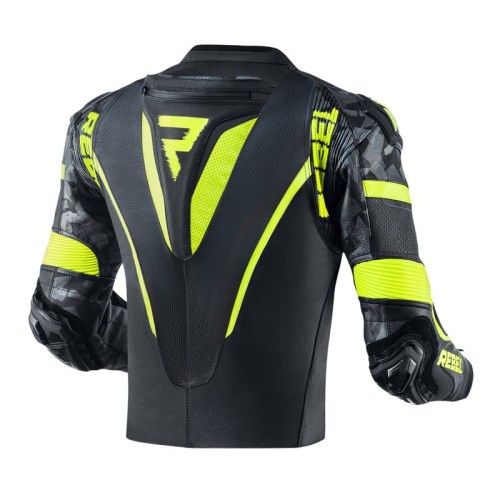 KURTKA SKÓRZANA REBELHORN REBEL BLACK-FLO YELLOW#1.jpg