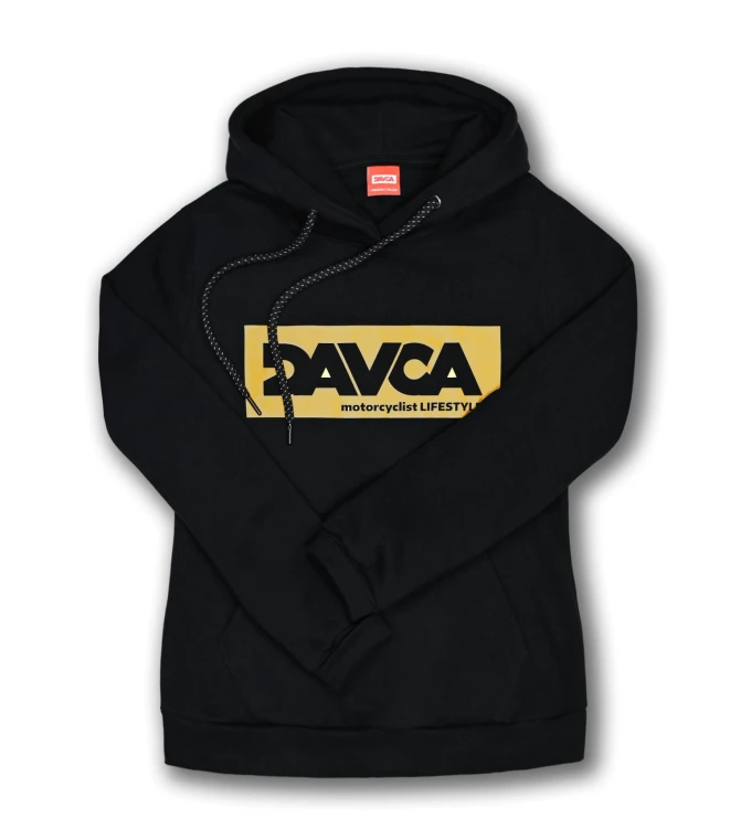 Bluza damska DAVCA Black Logo Gold.jpg