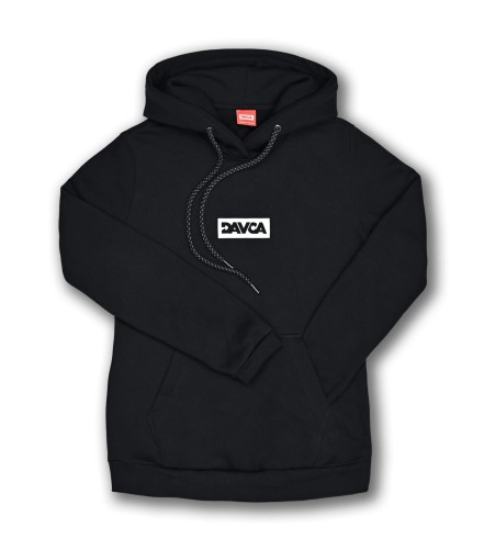Bluza damska DAVCA Black Logo Odblask.jpg