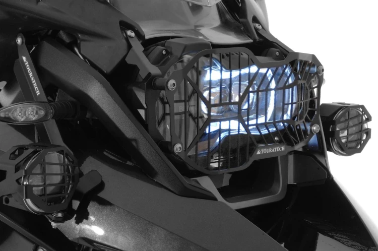 Osłona reflektora TOURATECH Czarna BMW R1250GS