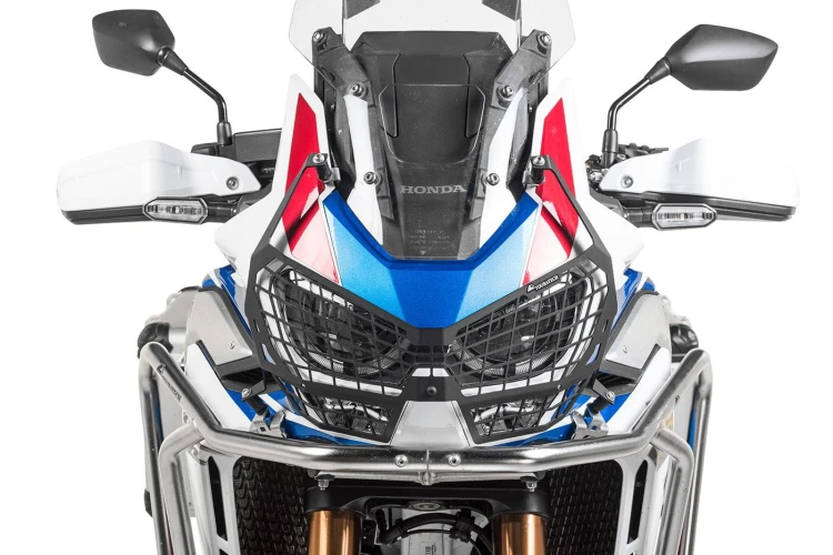 Osłona reflektora TOURATECH Czarna Honda CRF1100L Africa Twin Adventure Sports