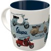 Kubek ceramiczny Nostalgic-Art Vespa Model Chart