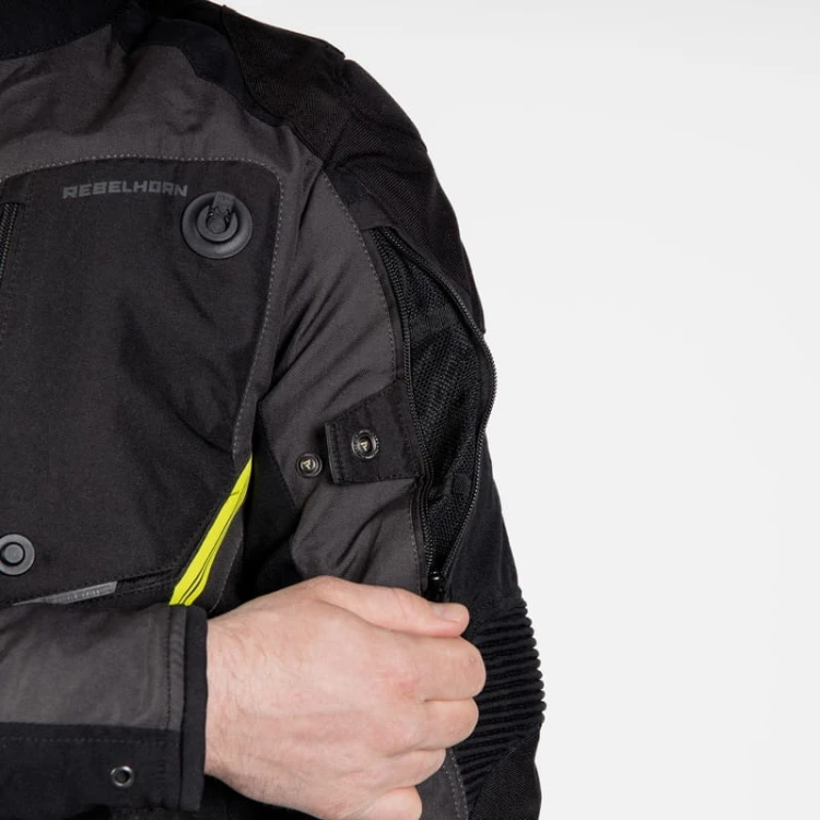 KURTKA TEKSTYLNA REBELHORN BORG BLACK-DARK GREY-FLO YELLOW #4.jpg