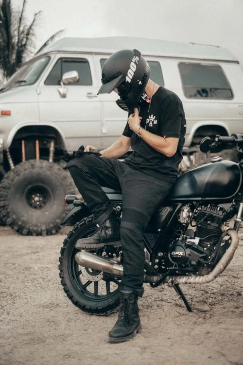 Spodnie Jeans Pando Moto Karldo Slim Black #2.jpg
