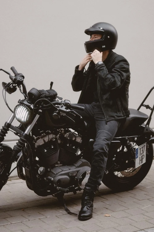 Spodnie Jeans Pando Moto Robby Slim Black #3.jpg