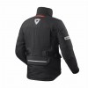Kurtka tekstylna revit poseidon 3 gtx czarna laminowana