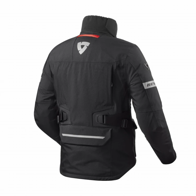 Kurtka tekstylna revit poseidon 3 gtx czarna laminowana