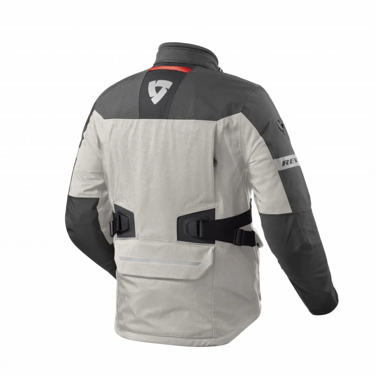 Kurtka motocyklowa rev'it poseidon 3 gtx silver/anthracite
