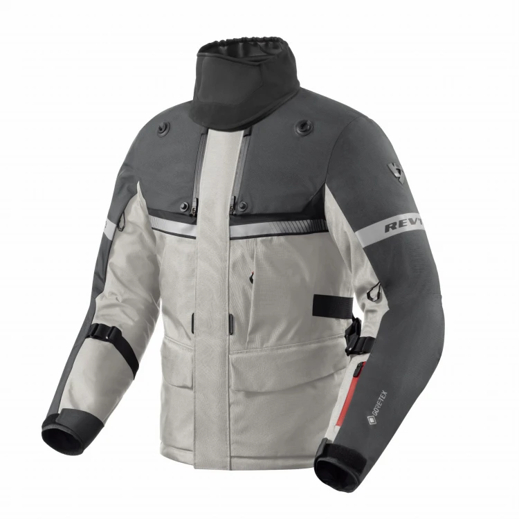 Kurtka tekstylna rev'it poseidon 3 gtx silver/anthracite
