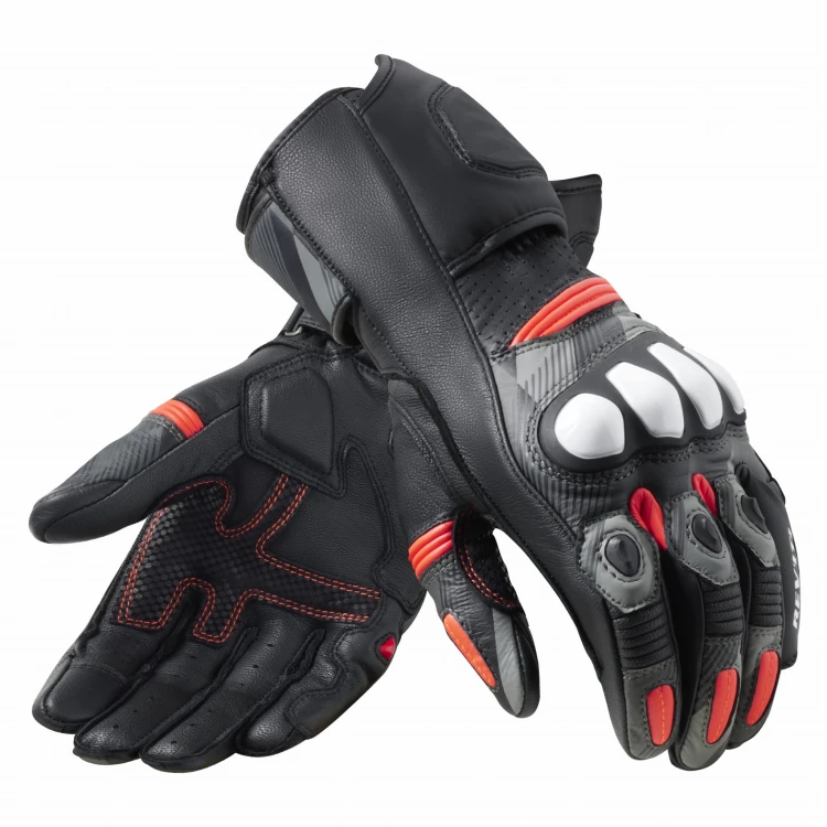 Rękawice Rev'it! League 2 Black Neon Red