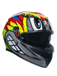 Kask AGV K3 BIRDY 2.0 GREY/YELLOW/RED 