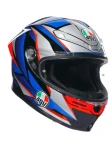 Kask AGV K6 S Slashcut Black/Blue/Red 