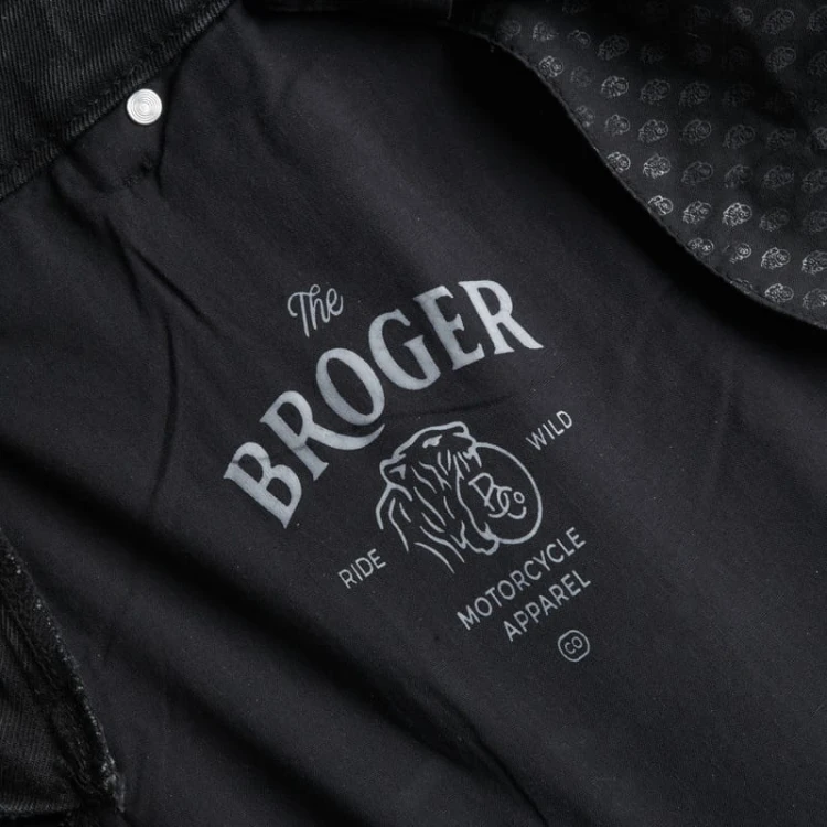 SPODNIE JEANS BROGER FLORIDA II LADY SLIM FIT WASHED BLACK #4.jpg