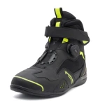 REBELHORN SPARK II BUTY MOTOCYKLOWE KRÓTKIE MĘSKIE BLACK FLUO CZARNE ŻÓŁTE