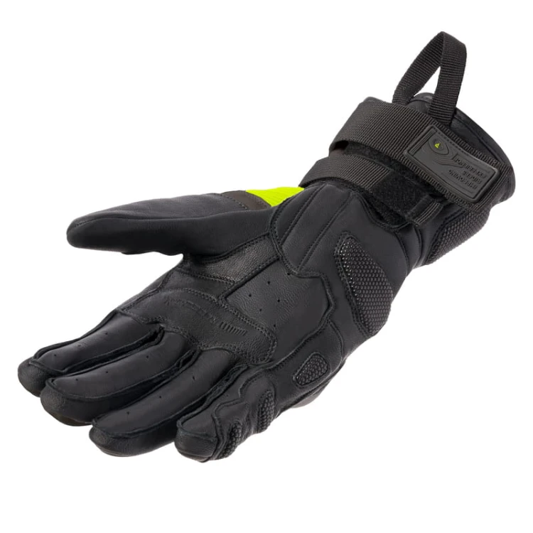 Rękawice motocyklowe Rebelhorn Range Black/Anthracite/Fluo Yellow