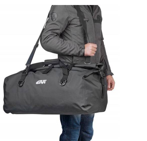 Pojemna torba Rollbag GIVI EA126 Black 80L