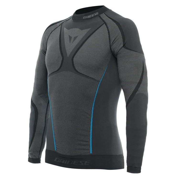 Koszulka Dainese DRY LS BLACK/BLUE