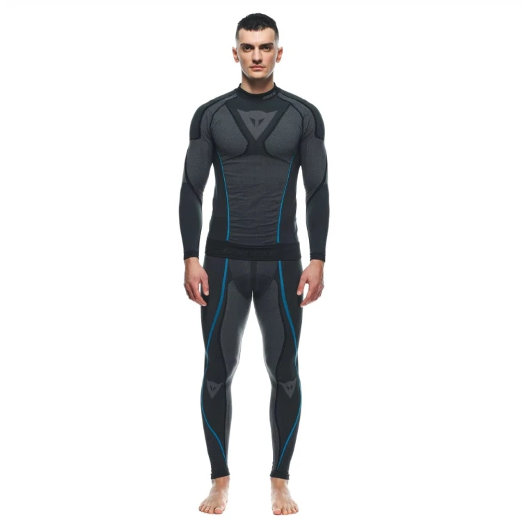 Koszulka Dainese DRY LS BLACK/BLUE