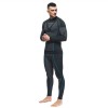 Koszulka Dainese DRY LS BLACK/BLUE